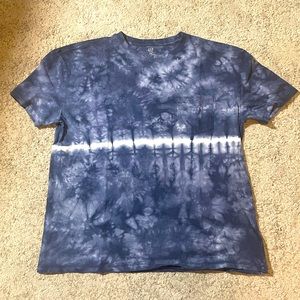 Tie dye Gap t-shirt SIZE M Blue & white tie dye